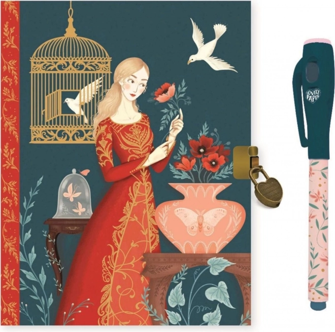 DJECO diario secreto con bolígrafo mágico Lisa