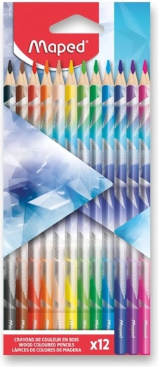 Lápices de colores Maped Arctic pastel 12 uds.