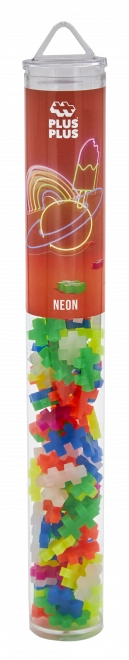 PlusPlus Mini Neon Juego de construcción 100 uds