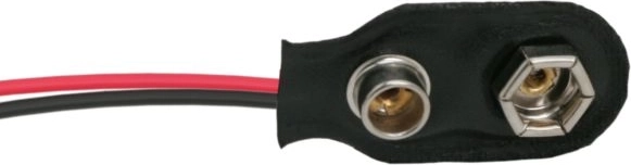 Conector para batería de 9 V con cable