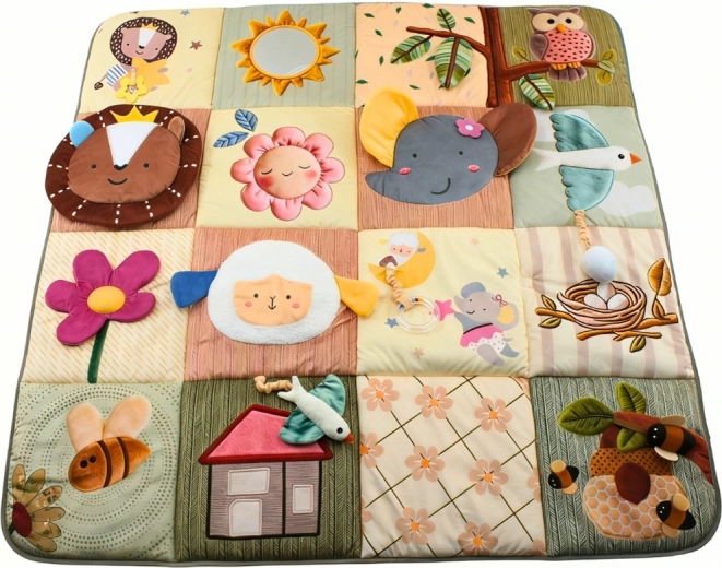 2Kids Toys alfombra sensorial de juego animalitos