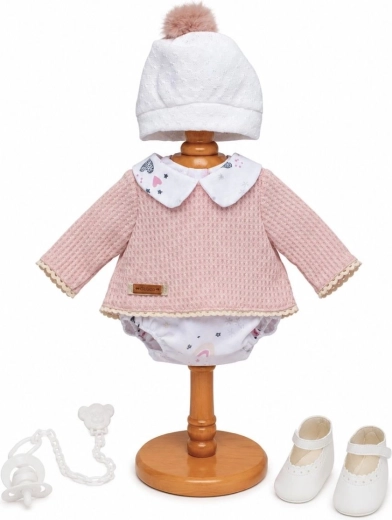 Conjunto con accesorios para muñeca bebé Guca de 42–46 cm