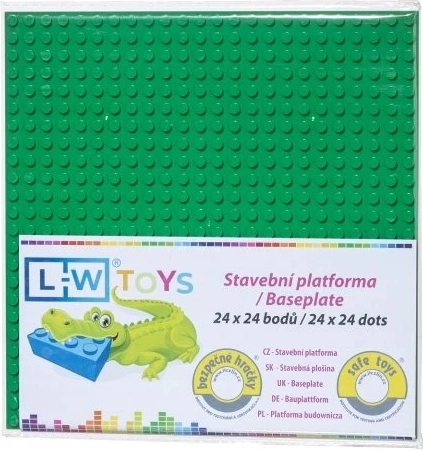 Placa base 24x24 verde L-W Toys