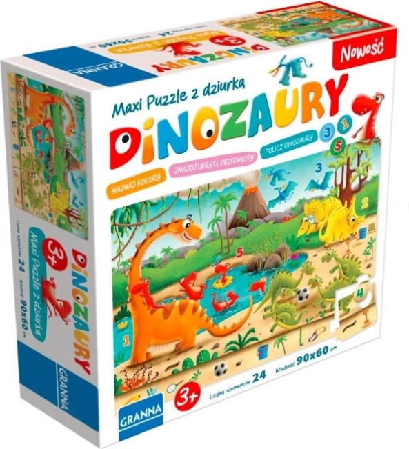 Puzzle Maxi dinosaurios