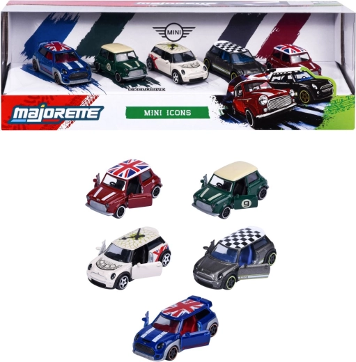 Majorette Mini modelos de coches - 5 unidades