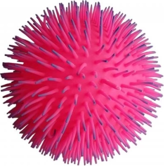 Pelota peluda luminosa – pelota sensorial elástica en colores jaspeados