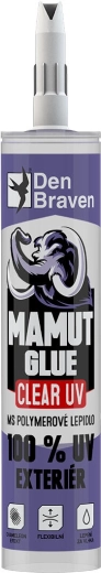 Adhesivo transparente MAMUT GLUE CLEAR UV, 290 ml