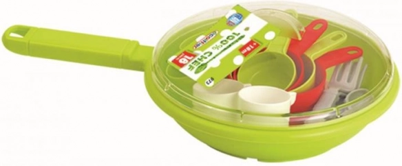 Juego de vajilla con sartén
