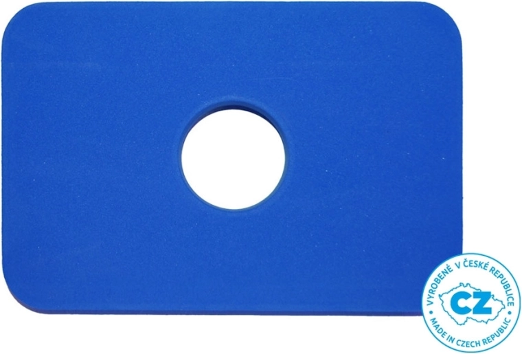 Tabla de natación rectangular azul
