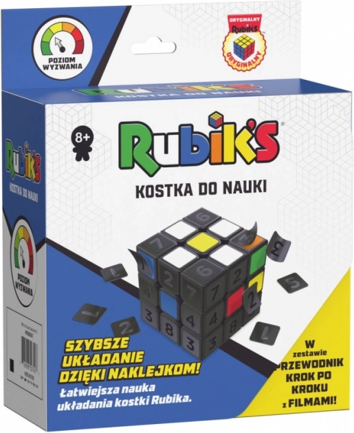 Cubo educativo RUBIK’S con pegatinas de Spin Master