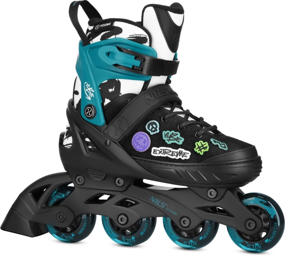 Patines en línea NILS Extreme Vibe – Turquesa