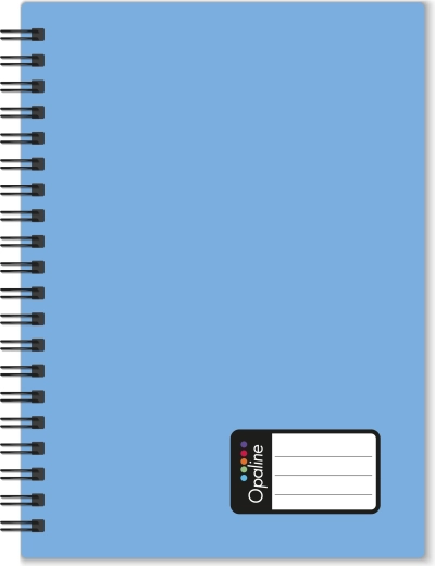 Cuaderno A4 con encuadernación twin wire Opaline, azul pastel