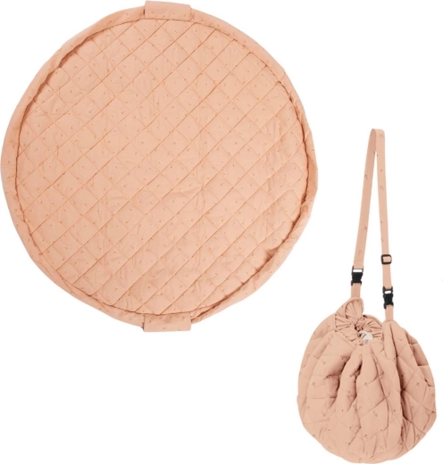 Play&Go Noomad soft manta de juego y saco para juguetes organic fleuri