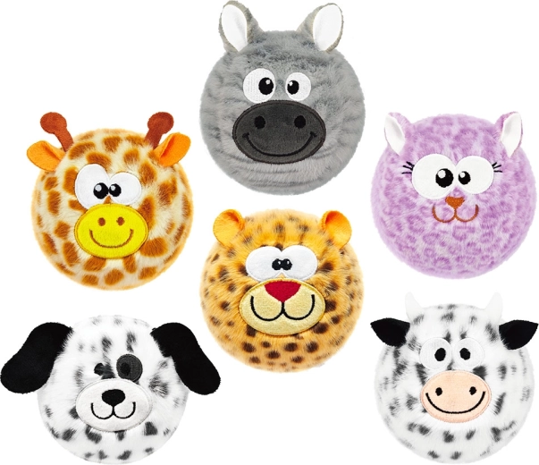Animalito de peluche antiestrés para apretar 10 cm - 1 unidad