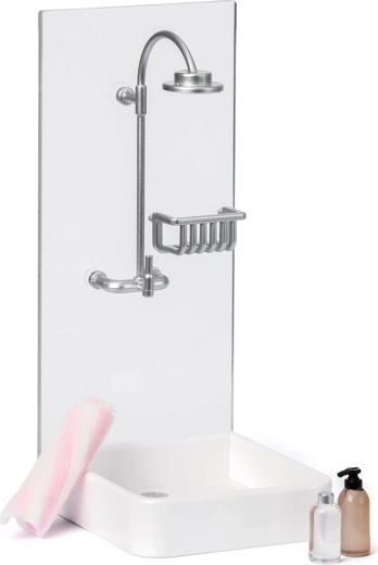 Set de ducha Lundby para baño de casa de muñecas