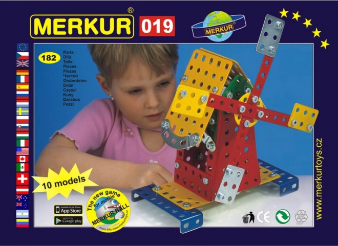 Juego de construcción Merkur Molino - 10 modelos