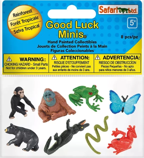 Safari Ltd. Good Luck Minis funpack selva tropical
