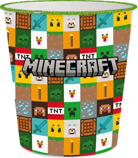 Papelera de plástico MINECRAFT 5 l
