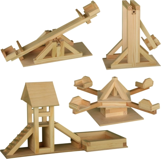 Walachia kit de construcción de madera para pegar – parque infantil