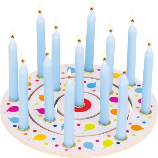 Corona de cumpleaños Globos - 1 unidad