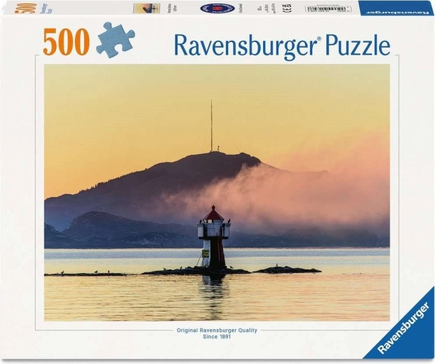 Puzzle Ravensburger faro de Gofarnes, Noruega 500 piezas