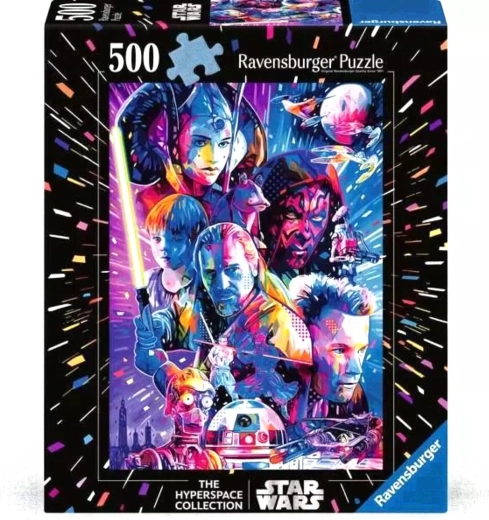 Puzzle Ravensburger Star Wars Hyperspace: La amenaza oculta XXL 500 piezas