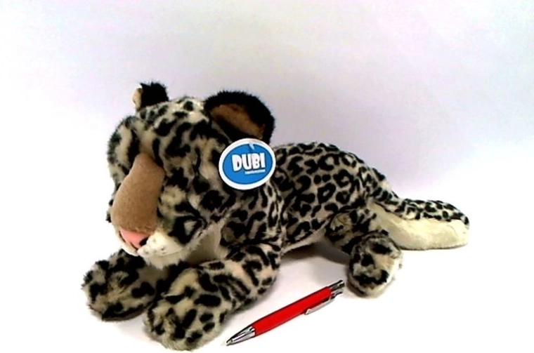 Pantera de las nieves de peluche 28 cm - 1 pieza