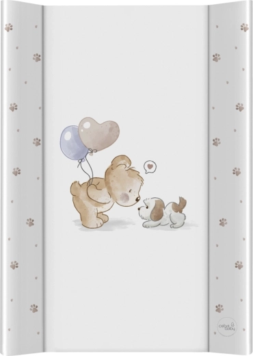 Ceba Baby colchón cambiador para cuna con tablero rígido Ultra Light Friends Forever 50 × 70 cm