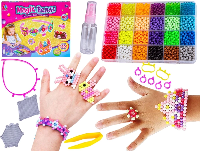 Cuentas de agua – set para fabricar joyas 3500 uds