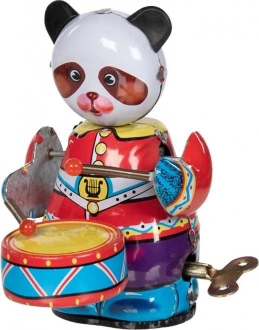 Panda metálica de cuerda Goki