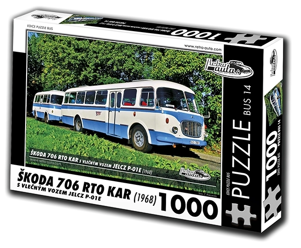 Puzzle Retro-autos Škoda 706 RTO KAR – 1000 piezas