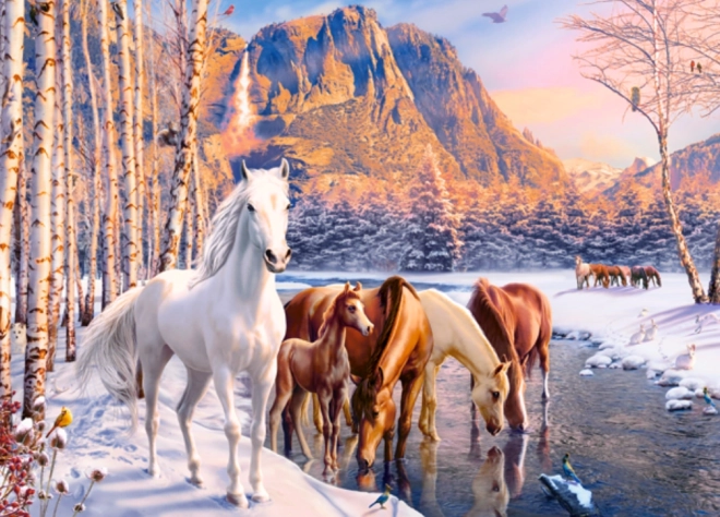 Puzzle baile de invierno de 180 piezas