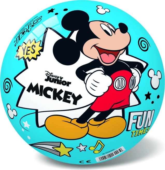 Balón Disney Mickey rojo/azul 14 cm