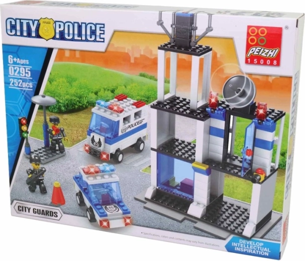 Set de construcción de comisaría de policía