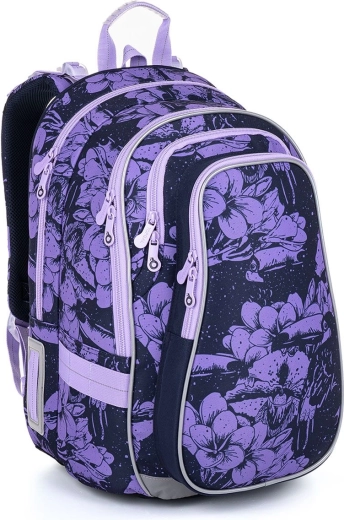 Mochila escolar Topgal Lynn con flores