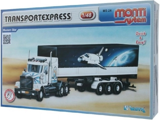 MS 24 – Transport Express maqueta sin pegamento