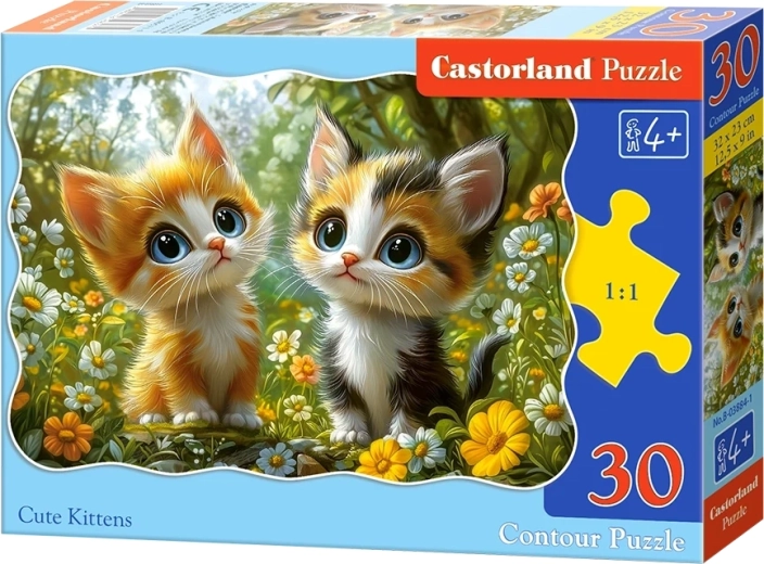 Puzzle Gatitos adorables de 30 piezas
