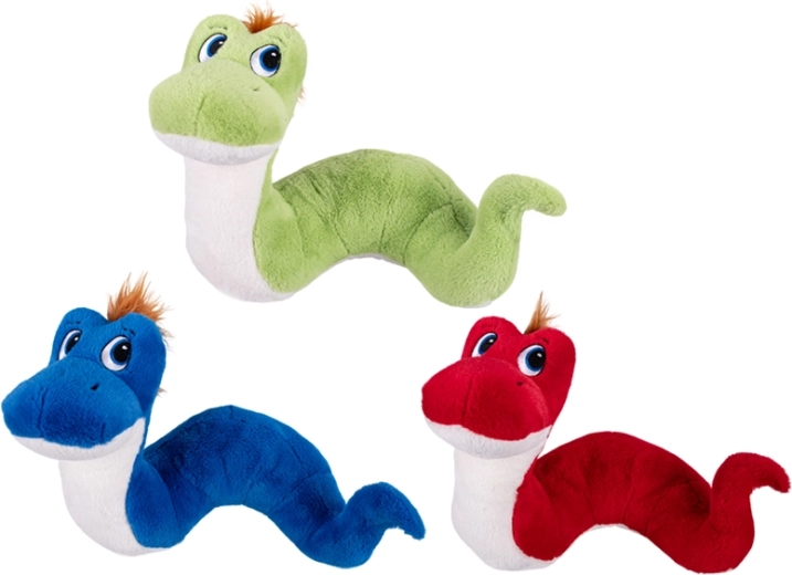 Serpiente de peluche de 40 cm para bebés y niños