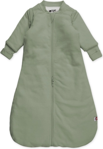 Lodger Hopper Sleeves Rib Sage saco de dormir con mangas