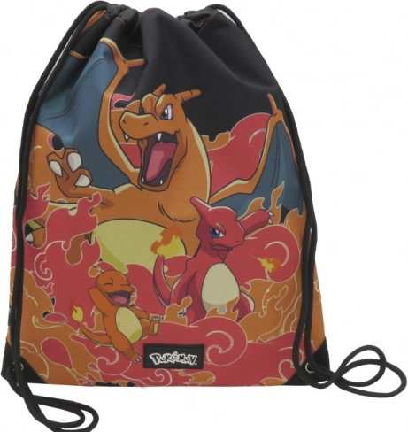 Bolsa mochila con cordones Pokémon Charmander 44 × 34 cm