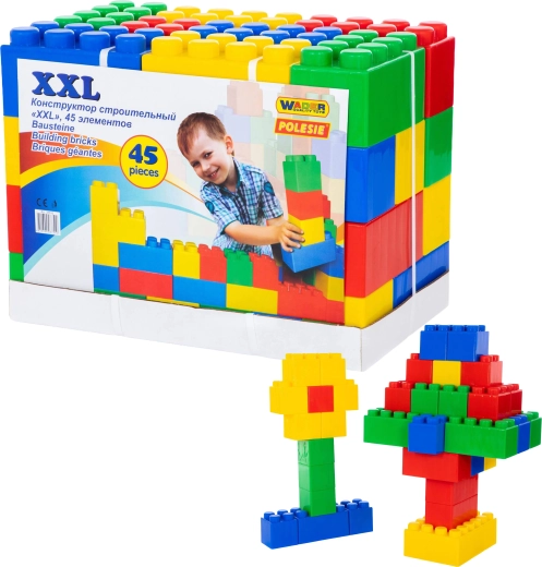 Bloques de construcción XXL (45 piezas)