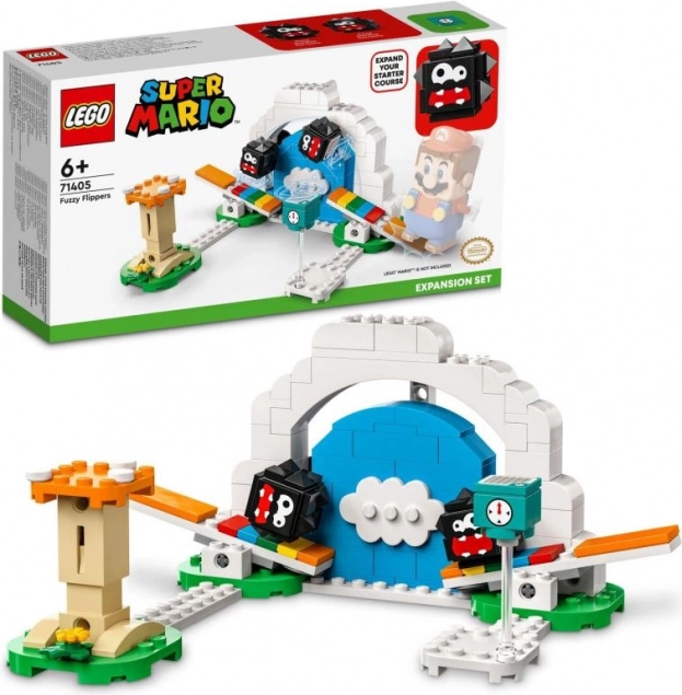 LEGO® Super Mario™ 71405 Fuzzy y aletas – set de expansión