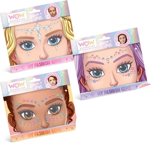 Set para decorar el rostro WOW