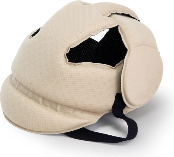 Casco protector infantil Okbaby No shock para gatear beige