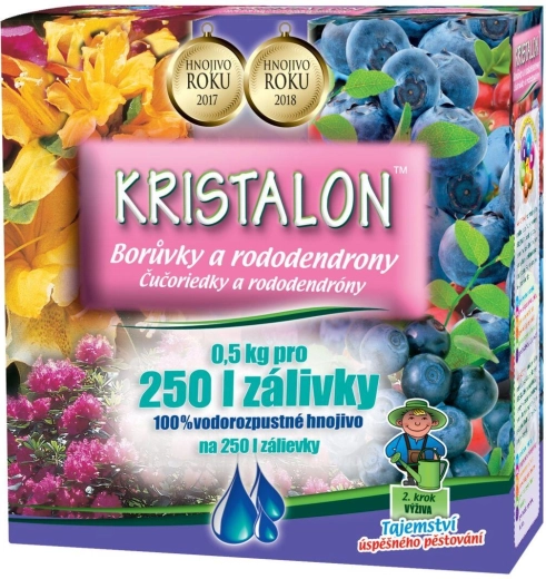 Fertilizante Kristalon para arándanos y rododendros 0,5 kg