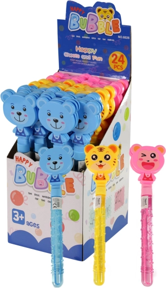 Pompero con efecto de claqueteo con animalitos, 55 ml
