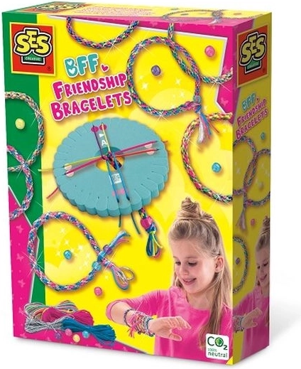 SES Creative set BFF para tejer pulseras de la amistad