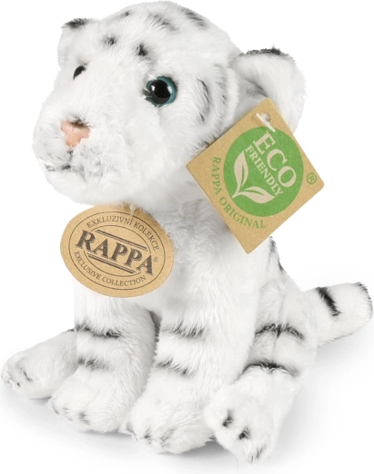 Tigre blanco de peluche 15 cm eco-friendly
