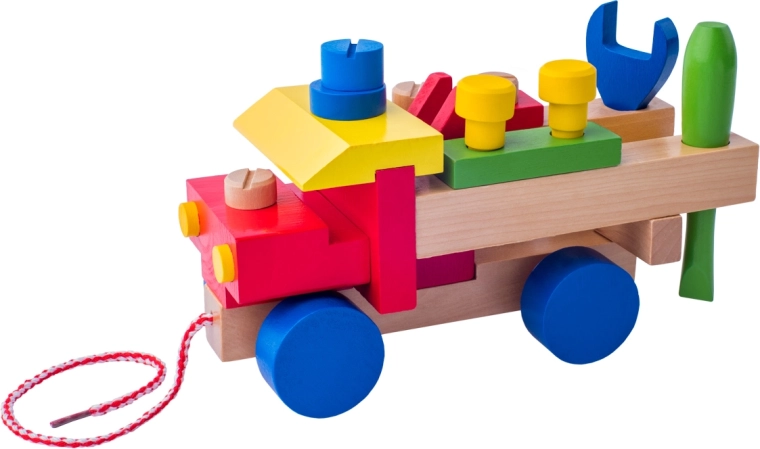 Coche de montaje para niños