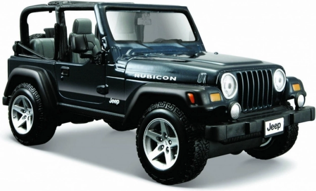 Modelo metálico JEEP Wrangler Rubicon 1:27